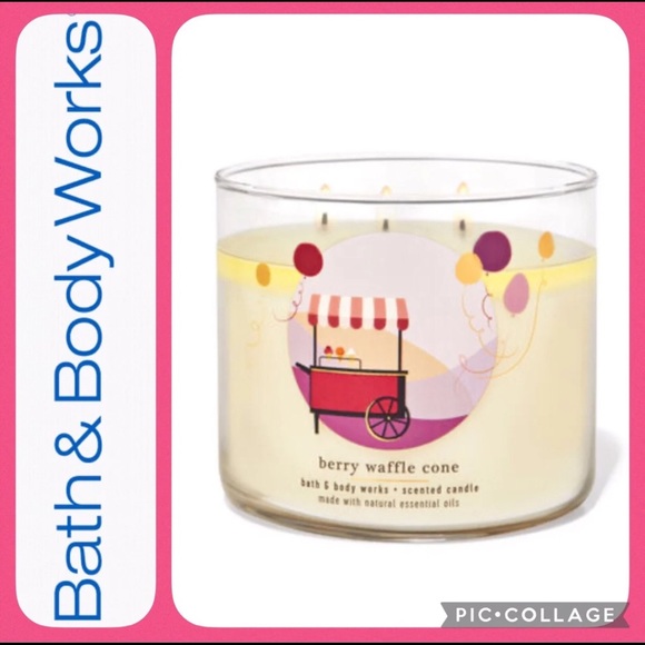 ❌SOLD❌Bath and Body Works 3 Wick Candle - Picture 1 of 3